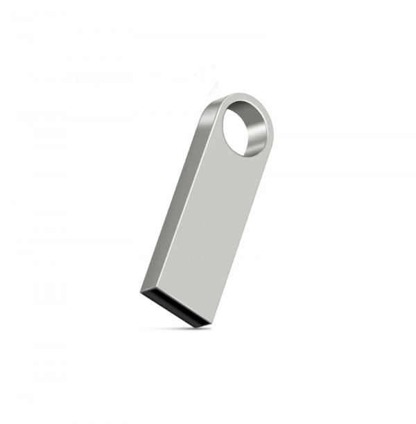 Powder Coated Metal USB 2.0 Flash Drive Memory Stick and Key Ring Clip