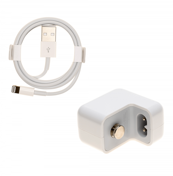 Apple OEM 12W Wall Charger, Plug, Cable iPad | iPad Air | iPhone 6 | 7 | 8 | XS