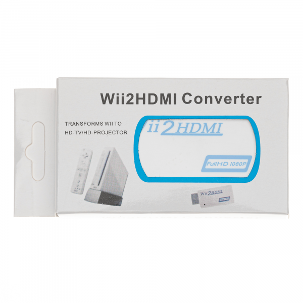 Wii to HDMI 1080P HD and Audio Output Converter Adapter Wii To HDMI | 3.5mm Jack