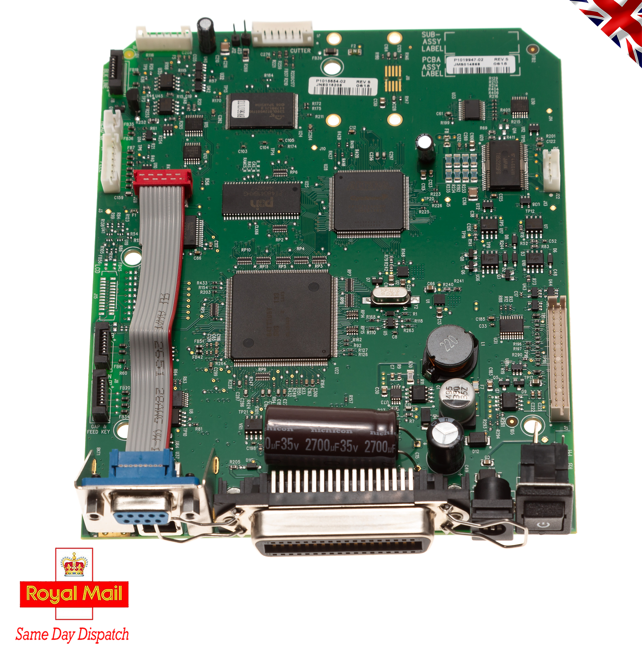 Zebra GX420d | GX420t Thermal Printer USB Network Motherboard P1015654-02