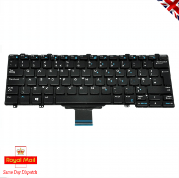 Dell Latitude E5250 E5270 E7250 E7270 3150 3160 UK QWERTY Keyboard 04PTJF