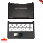 HP Pavilion Black Base Cover without DVD Bay with Black Palmrest 15-BS |15-BW | 250 G6 | 255 G6 924915-001