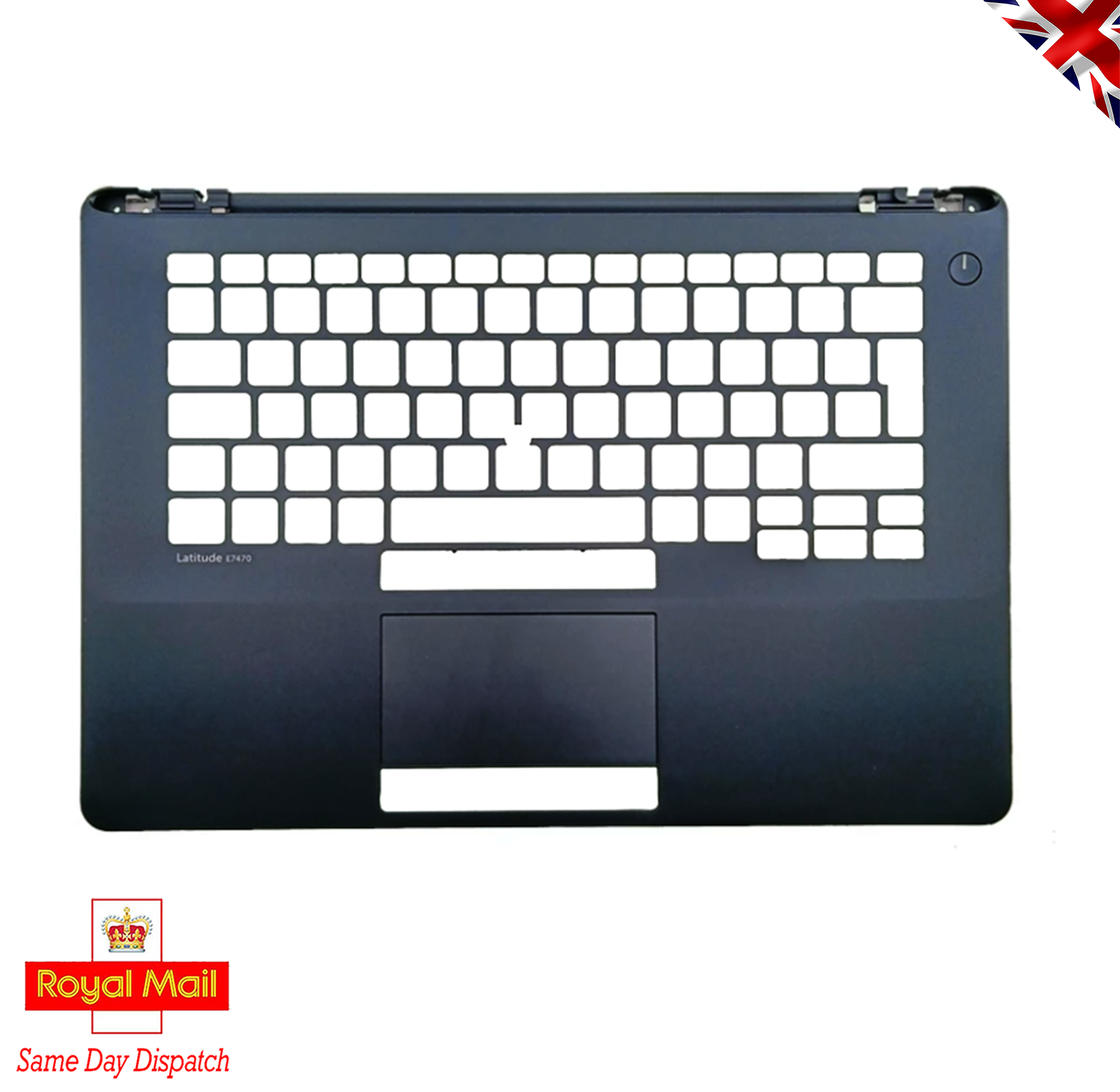 UK4 Button Palmrest with Smart Card Reader for Dell Latitude