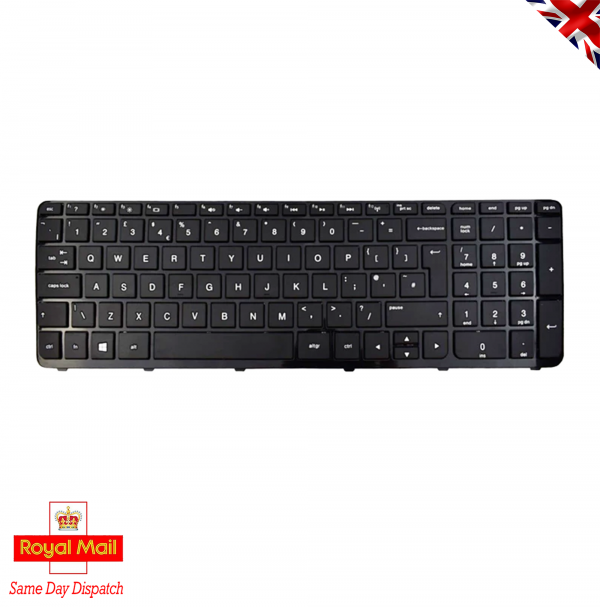 UK QWERTY Keyboard for HP Pavilion