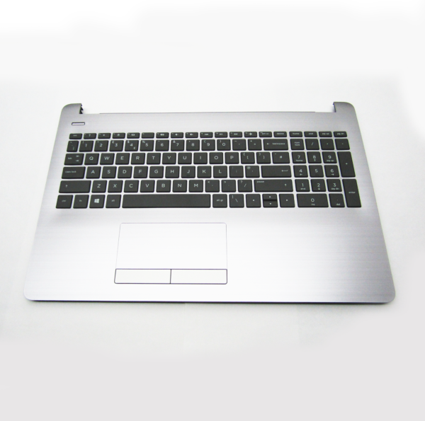 Asteroid Silver Palmrest for HP Pavilion UK QWERTY Keyboard