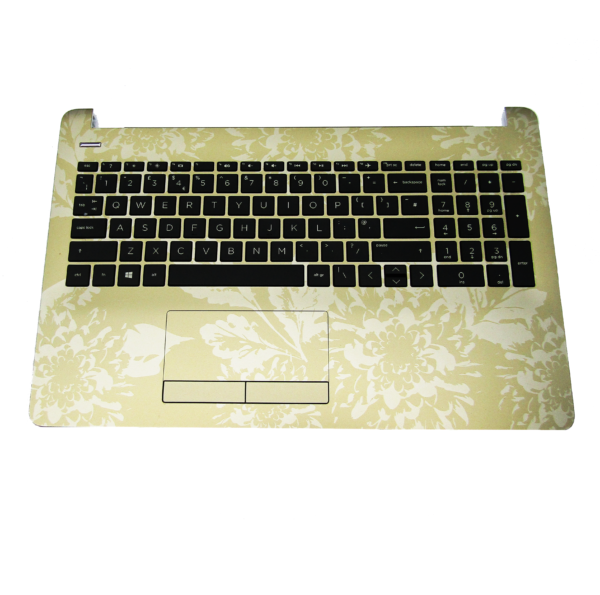 New HP Pavilion 250 | 255 G6 | 15-BS Gold Decorated Palmrest & Keyboard AP204000651 - Image 3