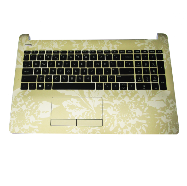 Gold Decorated Palmrest for HP Pavilion