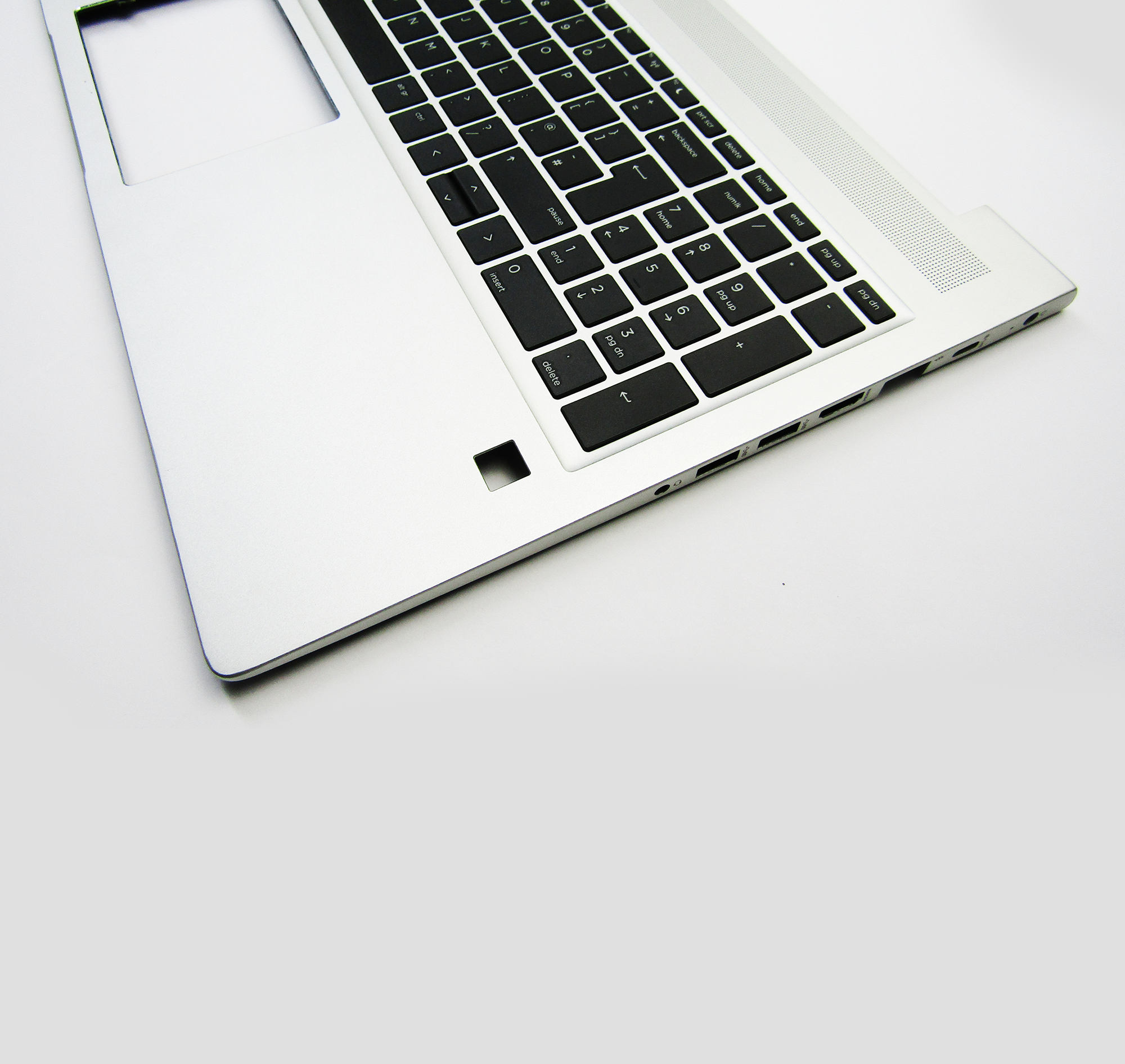 New HP Probook 450 G6 450 G7 Silver Palmrest with UK Keyboard L45091-031