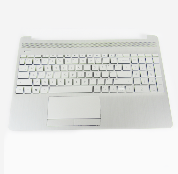 New HP 250 G8 | 255 G8 | 15-DW | 15-GW Silver UK Silver Keyboard, Touchpad Sensor. AP2H8000500