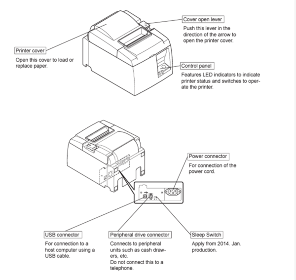 New USB Thermal Receipt Printer