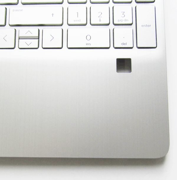 New Silver Palmrest Touchpad and UK Keyboard
