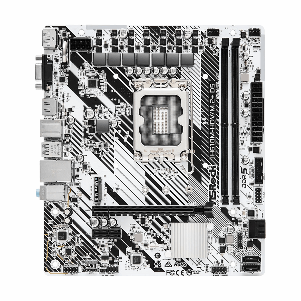 ASRock H610M-HDV/M.2 CPU Compatibility 1 ASRock H610M-HDV/M.2